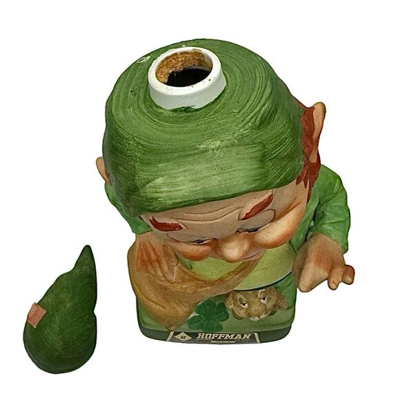 Mr. Lucky Series Mr. Sandman Music Box Decanter 1974 Vtg Hoffman Distilling Co. - Picture 6 of 8